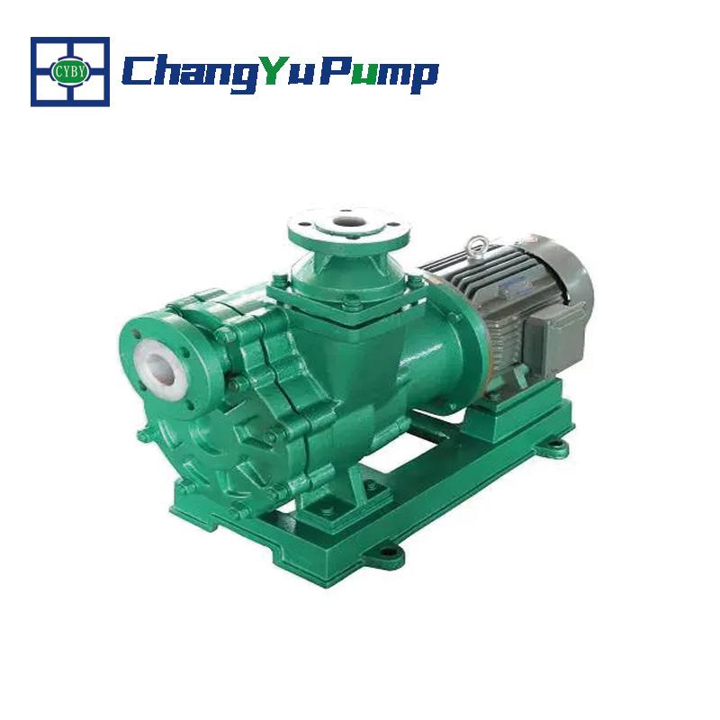 Fluorine Lined Magnetic Self-Priming Pump